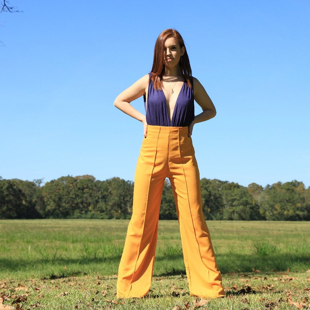 Marigold Palazzo Pant